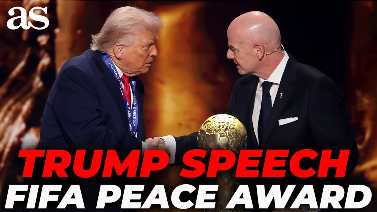 Trump&rsquo;s Full Speech After Receiving FIFA Peace Prize at 2026 World Cup Draw
