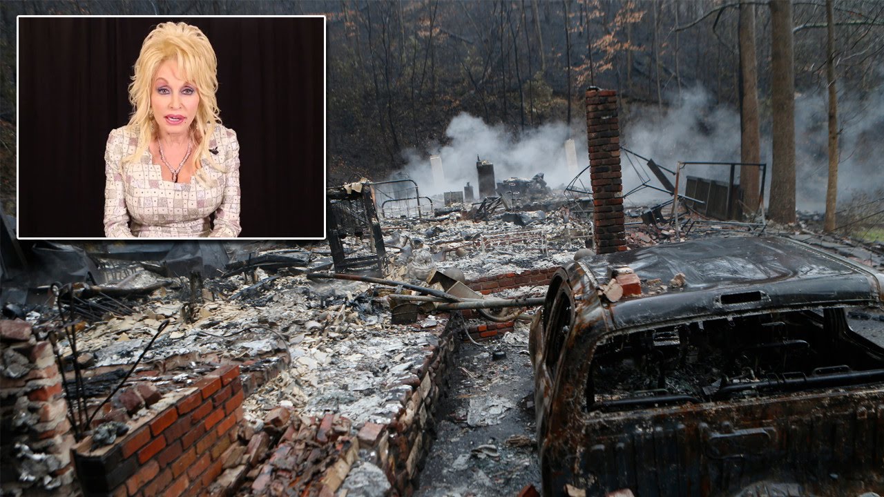 Dolly Parton Will Donate $1,000 Per Month To Families Left Homeless By Wildfires