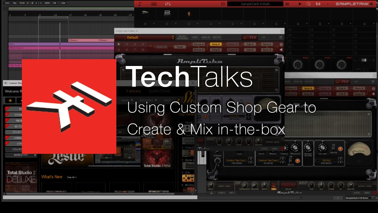 IK Tech Talks Live Stream @4PM - Using Custom Shop Gear to Create & Mix #IKCreator