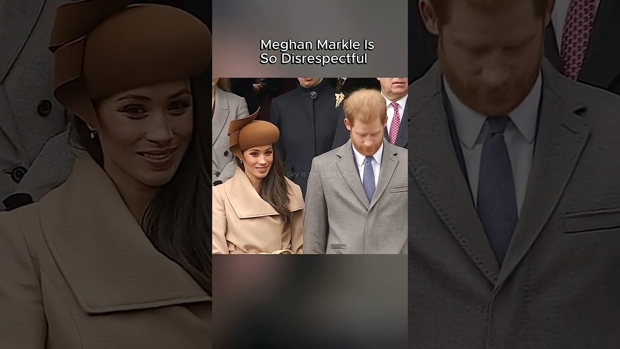 Meghan Markle & Her Total Lack Of Respect #meghanmarkle #meghanandharry #royalfamily #harryandmeghan