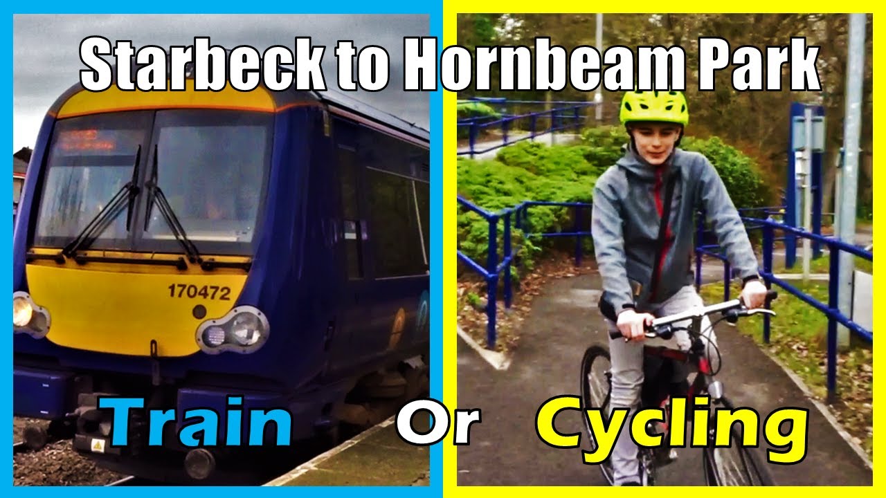 Which is Faster? Train or Bike? (HGT Loop) | Starbeck to Hornbeam Park!