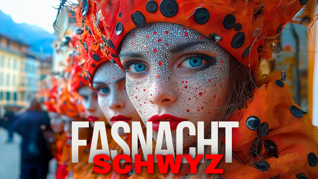 Schwyz Fasnacht 2024 | Fasnacht im Hauptort Schwyz🇨🇭