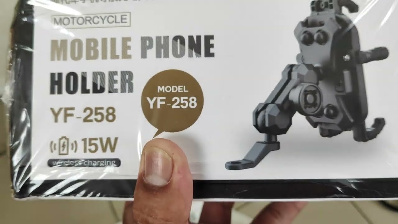 Motorcycle Mobile Phone Holder YF-258 (Unboxsing)