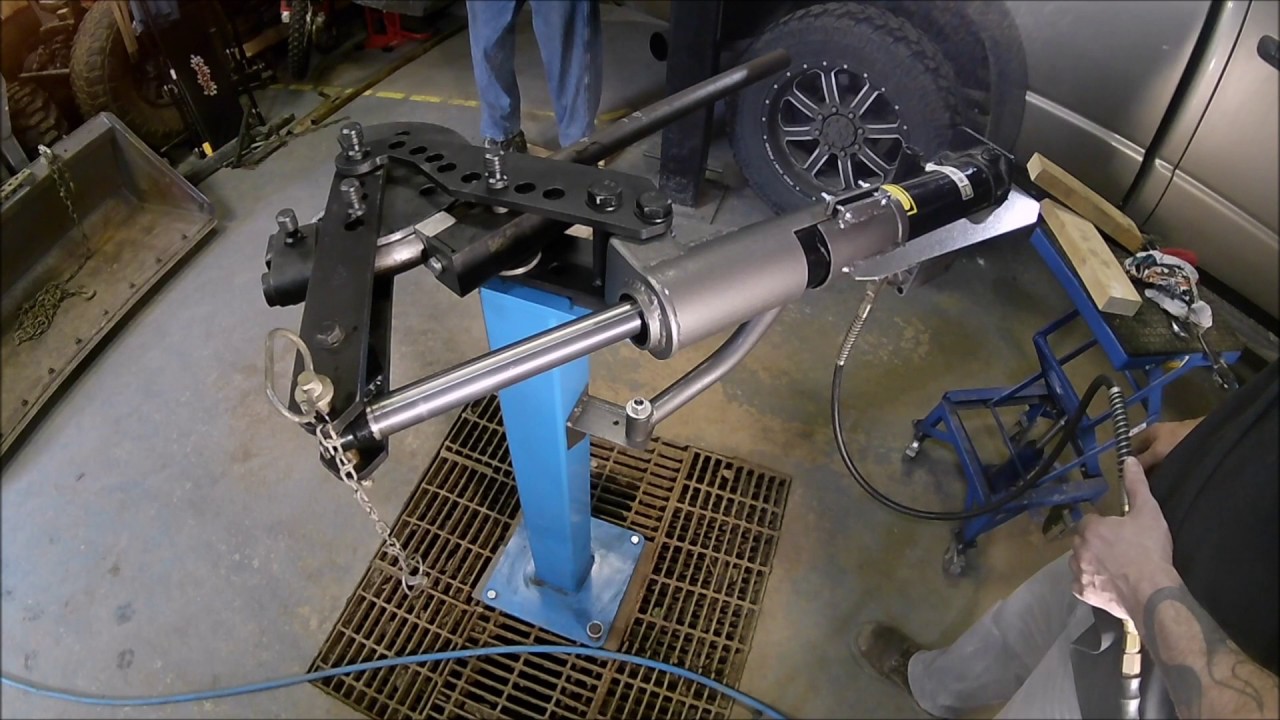 Magnum Tube Bender JD2 Model 3 clone Air Hydraulic Modification