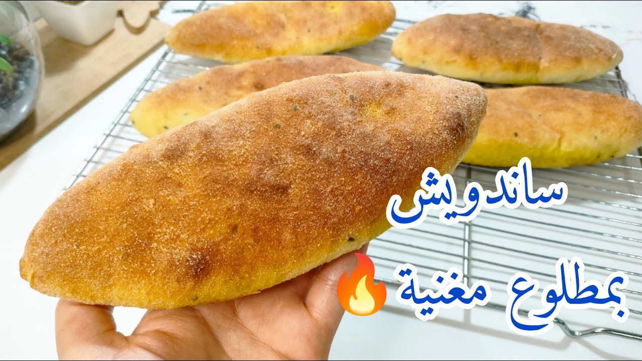 شاندويشات من نوع خااااص🔥📢مطلوع مغنية محشي بحشوة خراااافية😋خفاف وفارغين من داخل ماعندي مانقول فيهم🧡