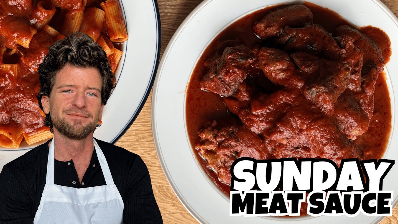 How to Make Italian Sunday Meat Sauce: Ragù alla Napoletana