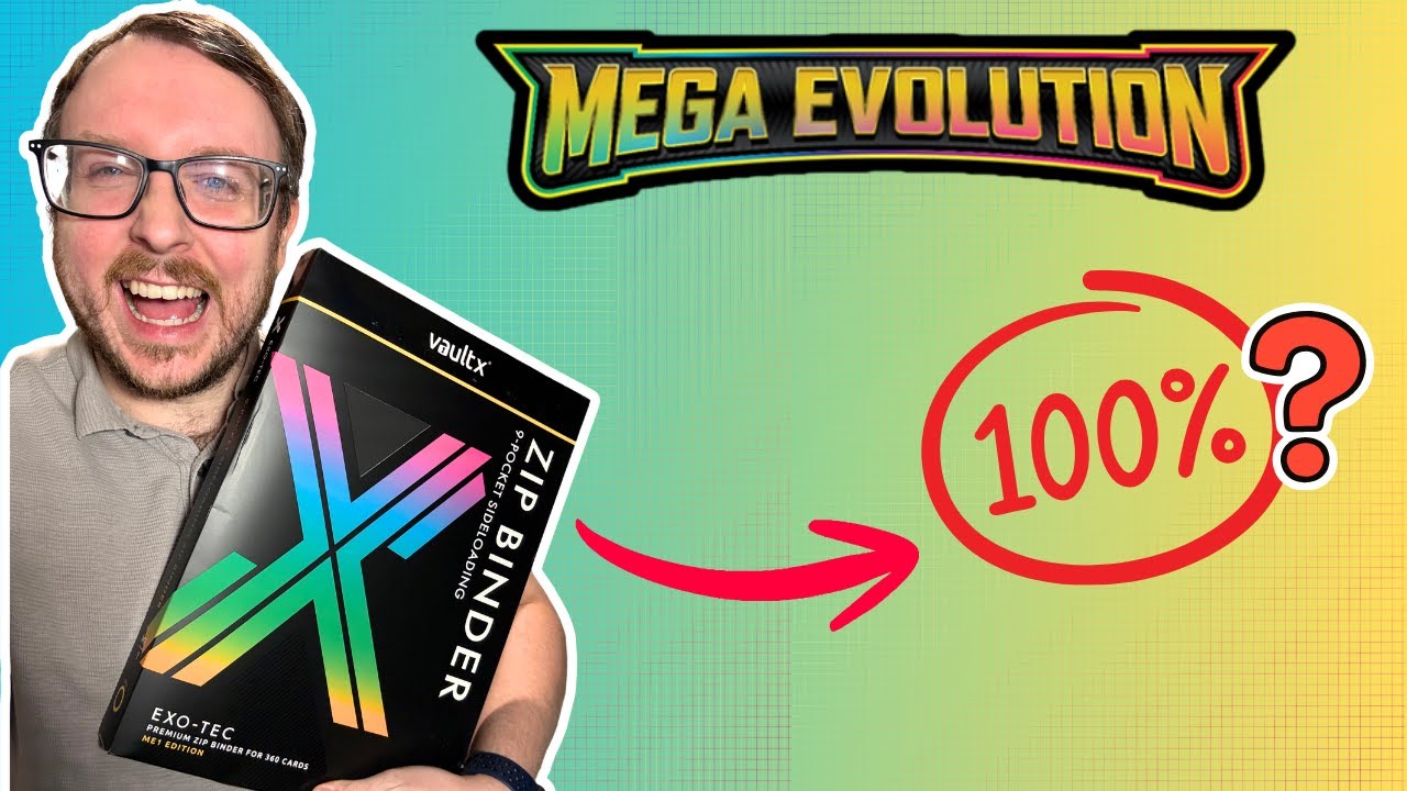CHILL TCG LIVE STREAM! 🧊 Vault X Binder FILL! 100% Mega Evolution Master Set COMPLETION? 📈