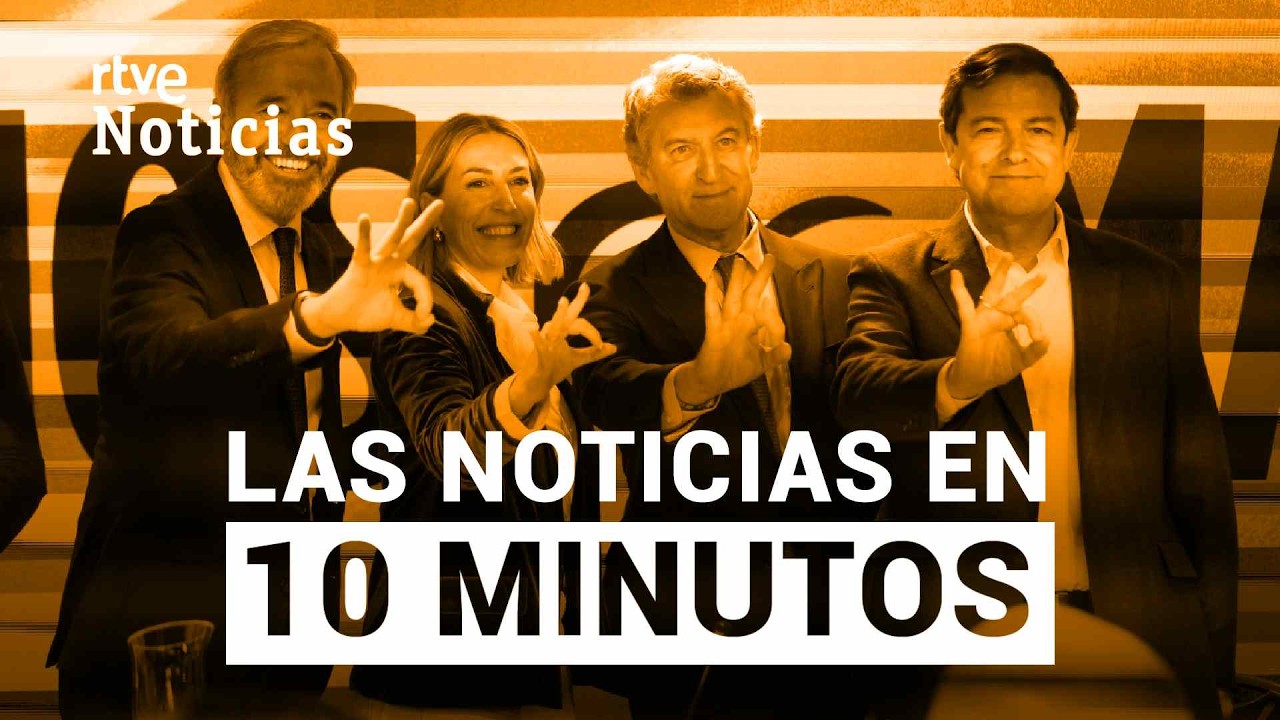 Las noticias del LUNES 16de MARZO en 10 minutos | RTVE Noticias