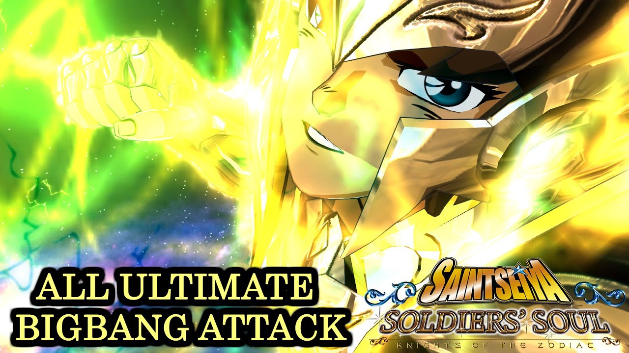 ALL BIGBANG ATTACK !!! - Saint Seiya Soldier Soul - Full HD 1080 (60 fps)