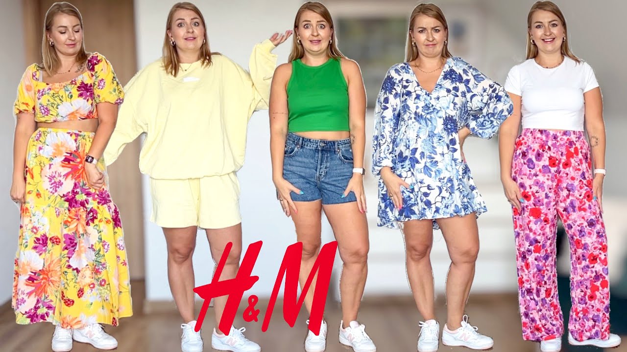 LETNIE I KOLOROWE MIERZYMY Z H&M 🛍 SZORTY, SUKIENKI, T-SHIRTY, SPODNIE 🛍 CIUCHY Z   WYPRZEDAŻY  🛍