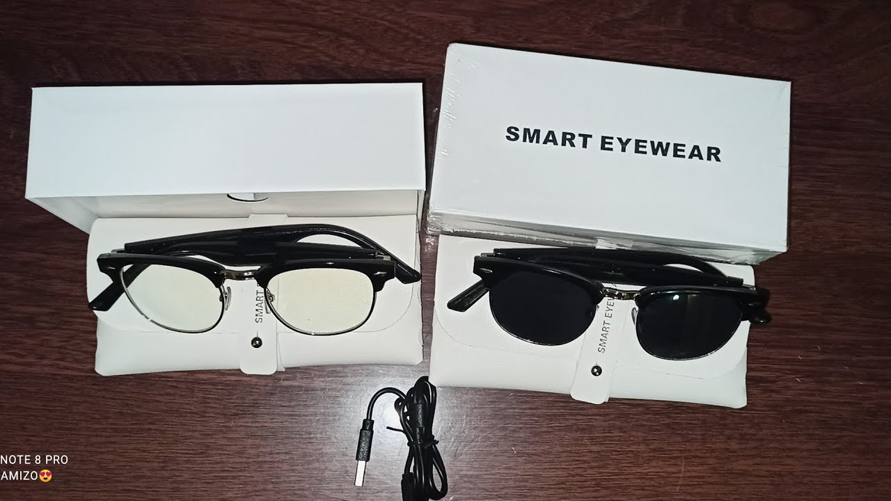 Smart Eyewear أجدد ابتكارات النظارات ال Smart نضاره Bluetooth مكالمات و أغاني 🎶 🤙 Review & Unboxing