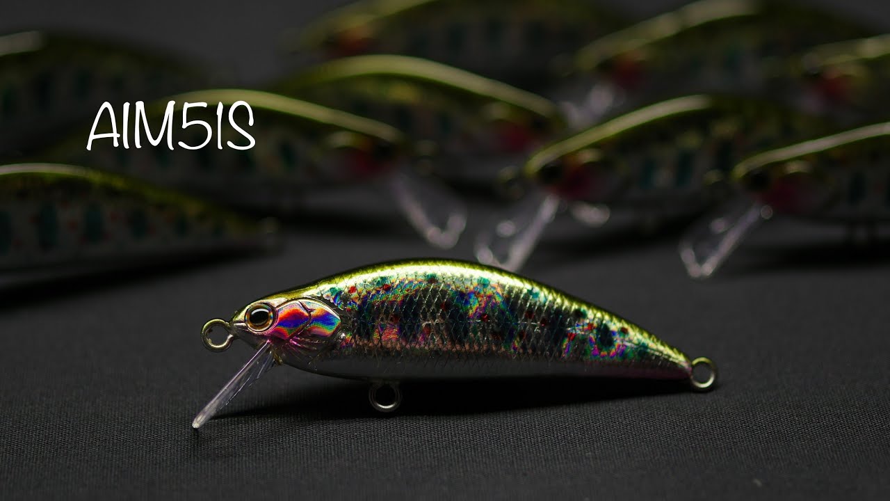 【ルアー塗装】AIM51S・アマゴ 【渓流ルアー】lure airbrush painting