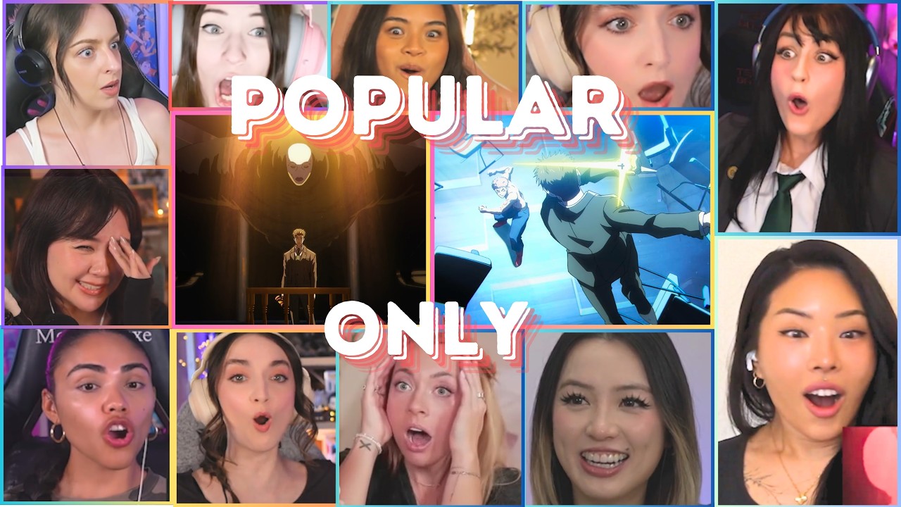 POPULAR REACTORS REACT TO JUJUTSU KAISEN SEASON 3 EPISODE 9 REACTION MASHUP