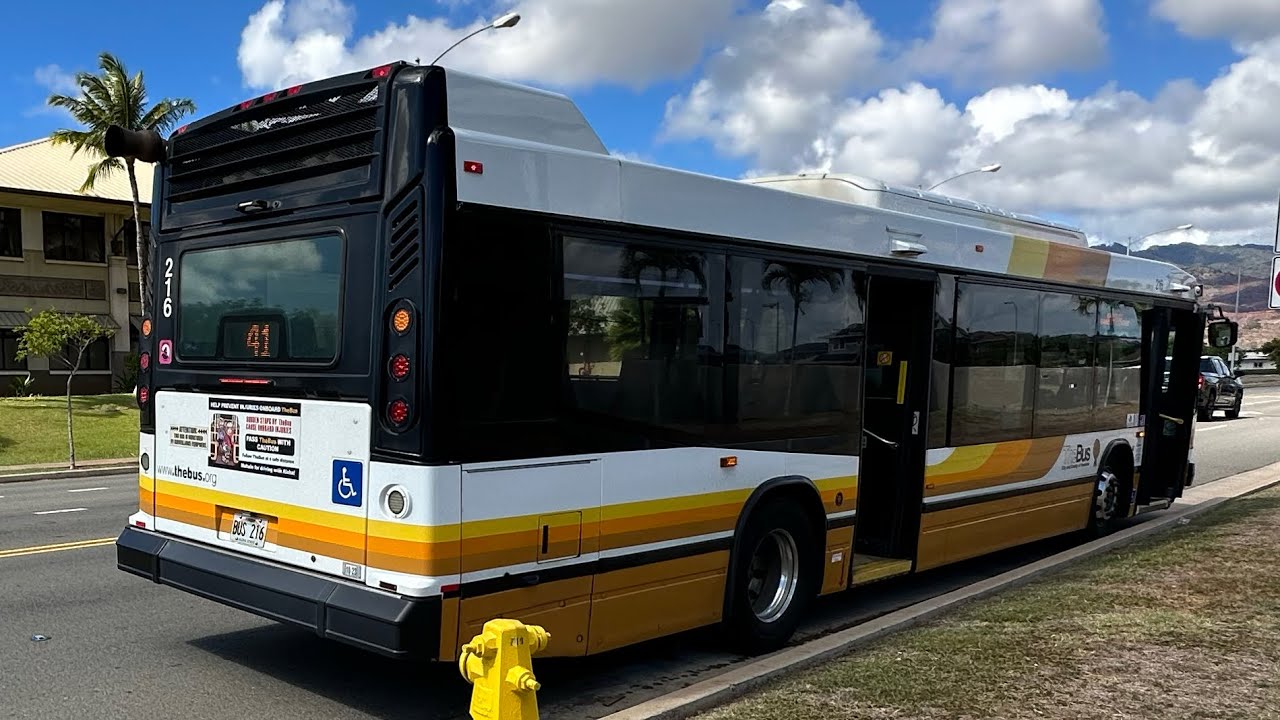 Honolulu TheBus Route 41 Kapolei Transit Center, Bus 216