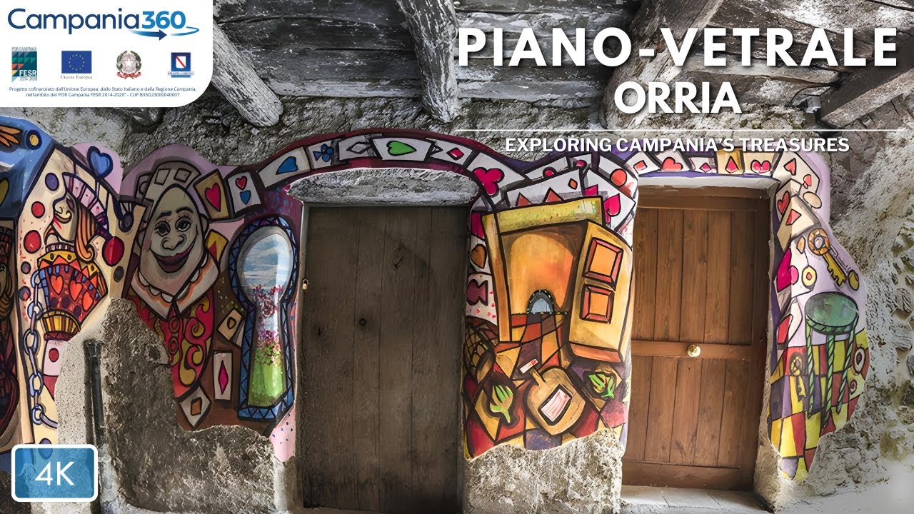 Piano Vetrale, il borgo dei murales nel Cilento | Orria