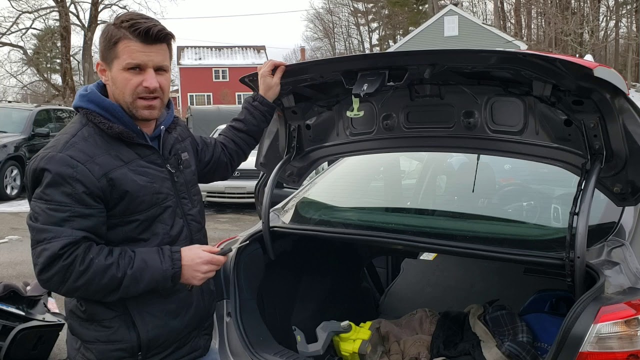 Fix - Ford Focus Trunk Wont Open