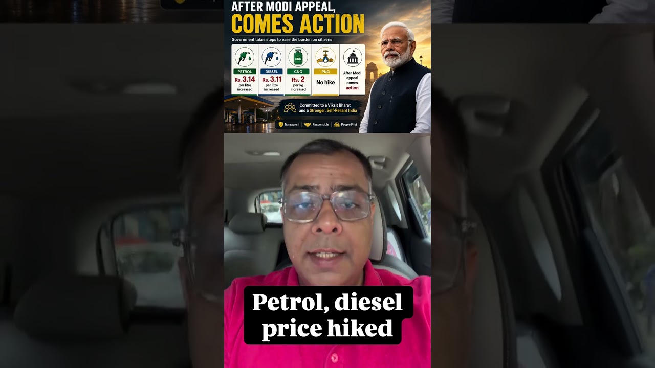 After hike in duty on Gold, comes petrol and diesel price hike  Do you agree with this ?
