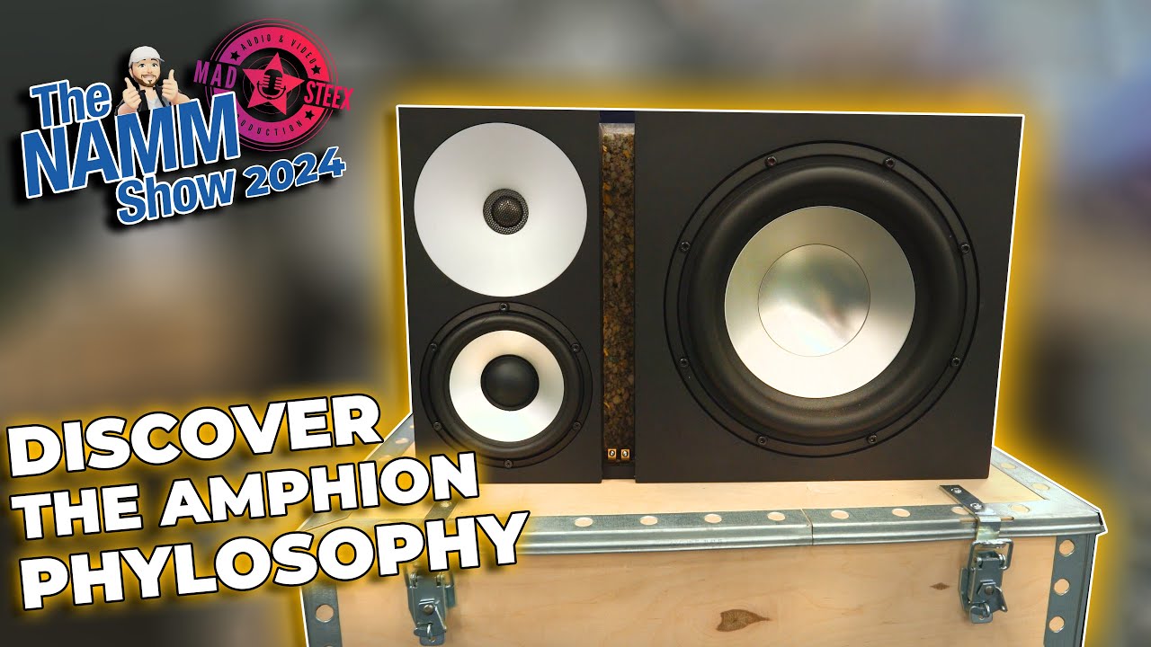 Amphion One25A Monitor WITHOUT DSP for Doby ATMOS Sound | NAMM SHOW 2024