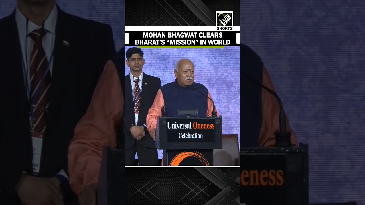 RSS Chief Mohan Bhagwat clears Bharat&rsquo;s &ldquo;mission&rdquo; in the world speaking in USA&rsquo;s New York
