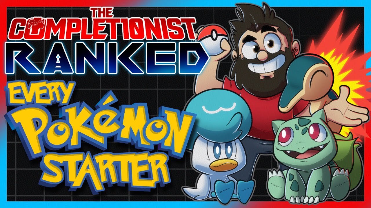 Every Starter Pokemon Trio RANKED | The Completionist