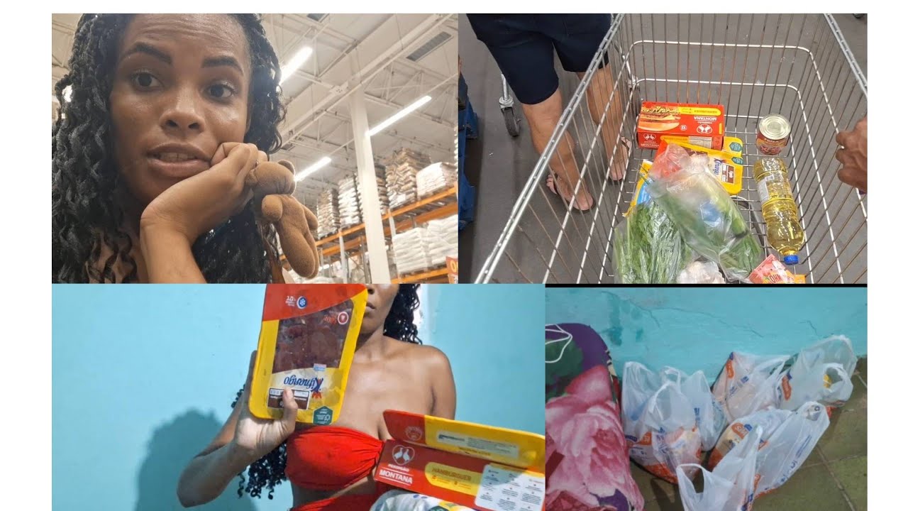 FUI NO MERCADO COMPRA UMAS COISINHAS 