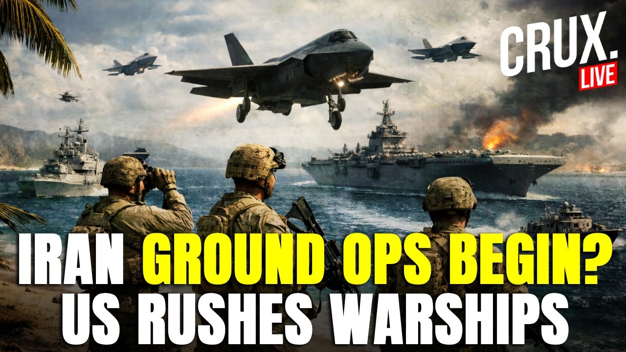 IRAN WAR LIVE | US Deploys 20 Warships, Ground Invasion Beginning Tonight? | Kharg Island