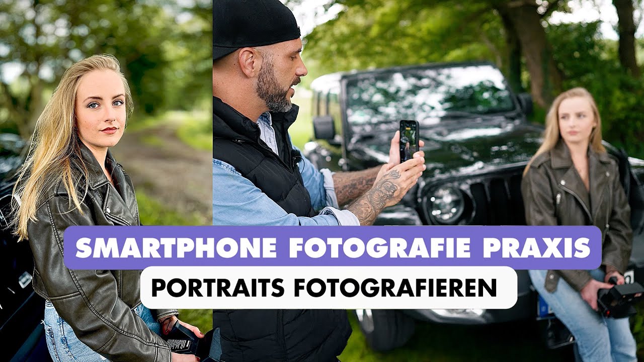 Portraits wie Profi fotografieren mit Iphone/Samsung 📸 Smartphone Fotografie Kurs 17 | Jaworskyj