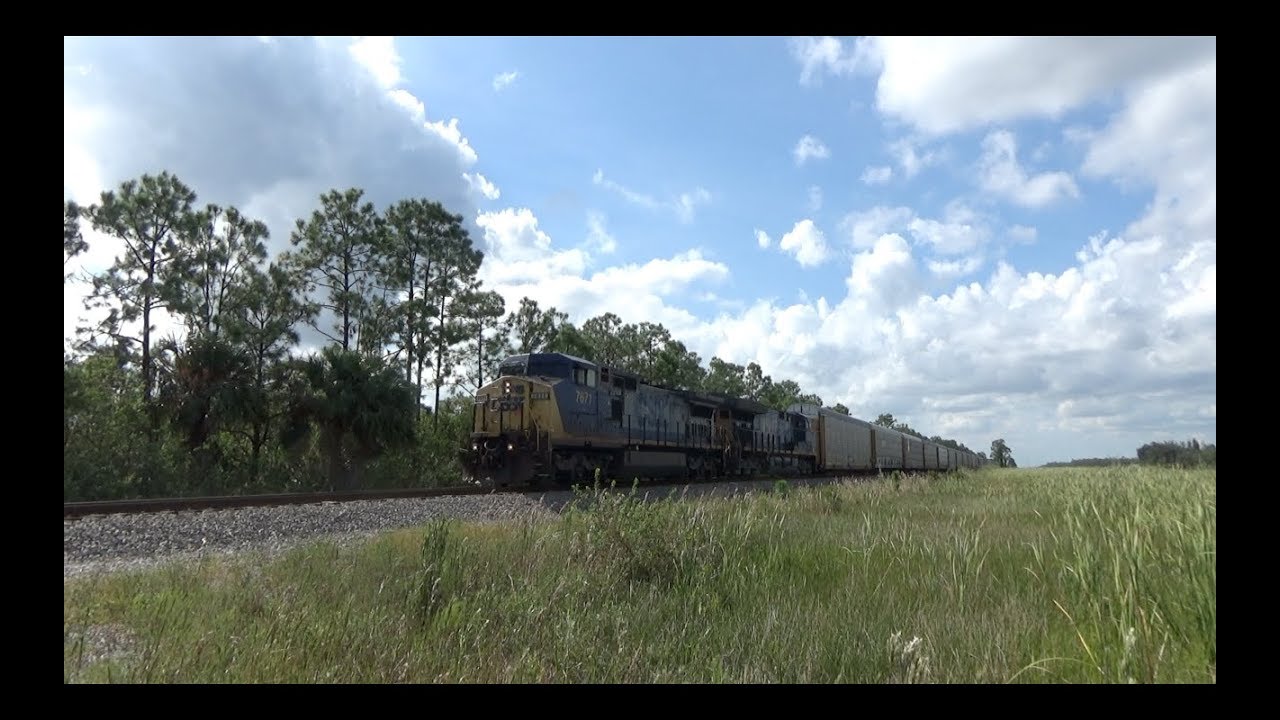 5 train afternoon on the Auburndale Sub