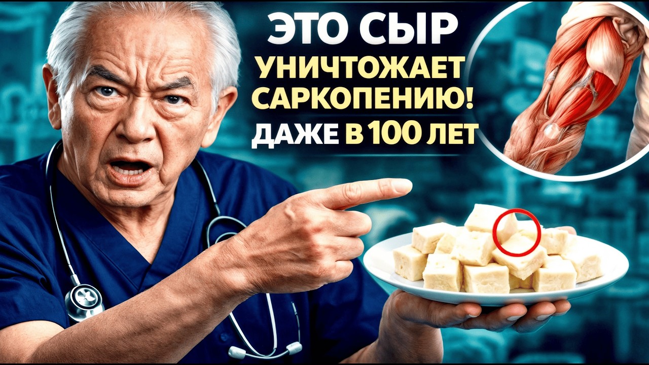 3 ПРОДУКТА, КОТОРЫЕ ВОССТАНАВЛИВАЮТ МЫШЦЫ ПОСЛЕ 60 / САРКОПЕНИЯ БОЛЬШЕ НЕ УГРОЗА!