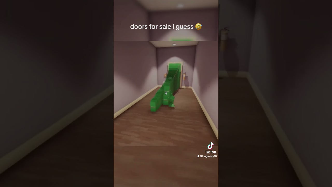 So many doors 😭 
