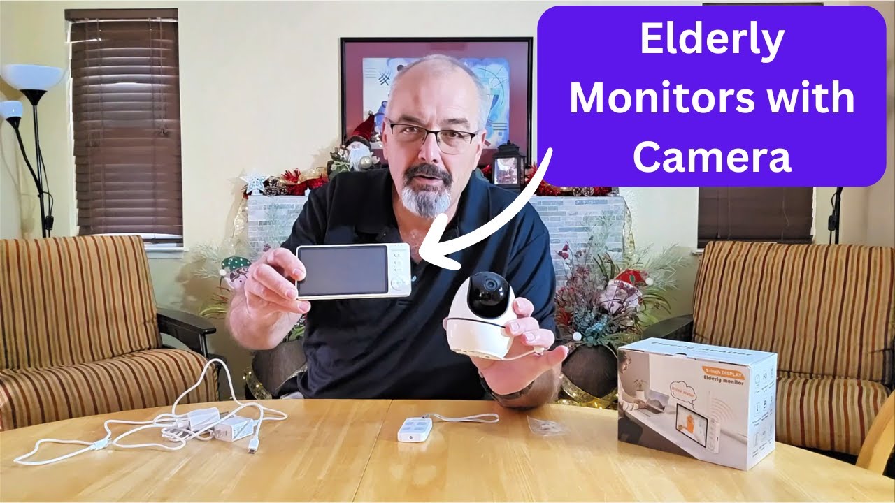 Monitory dla os&oacute;b starszych z kamerą 🎥 | Ekran 5'', nie wymaga Wi-Fi! 🧓👴 Niezbędnik opiekuna