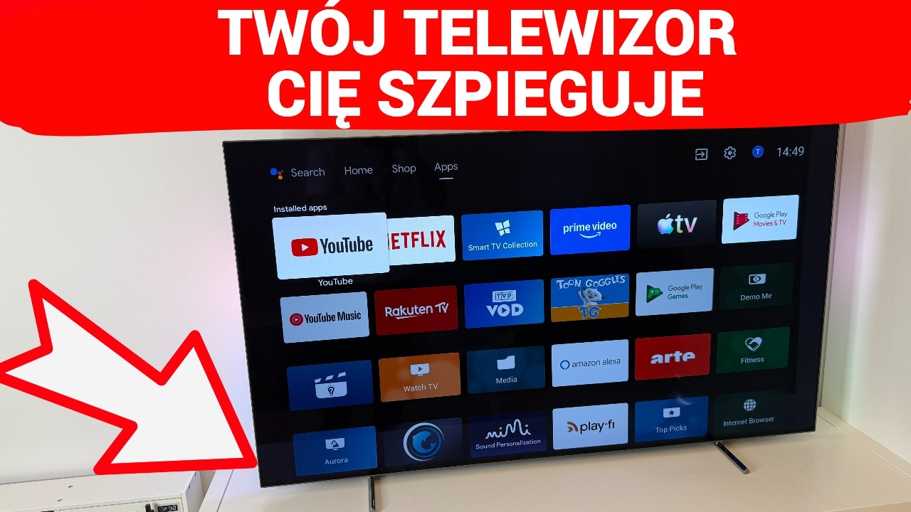 Tw&oacute;j Telewizor Cię Szpieguje &mdash; Wyłącz To!
