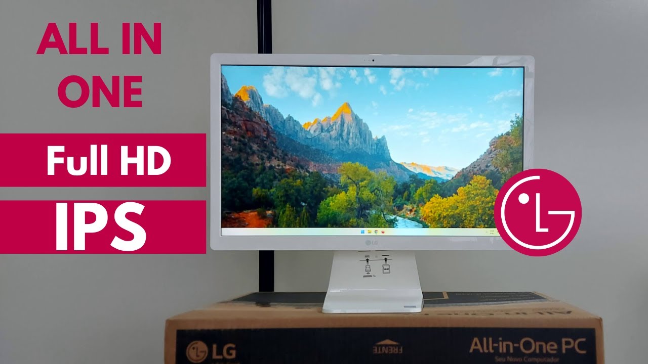 Computador BARATO - LG All In One 22V280 | Branco