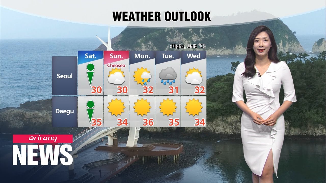 [Weather] Sweltering heat in south, rain in up north along with heat relief