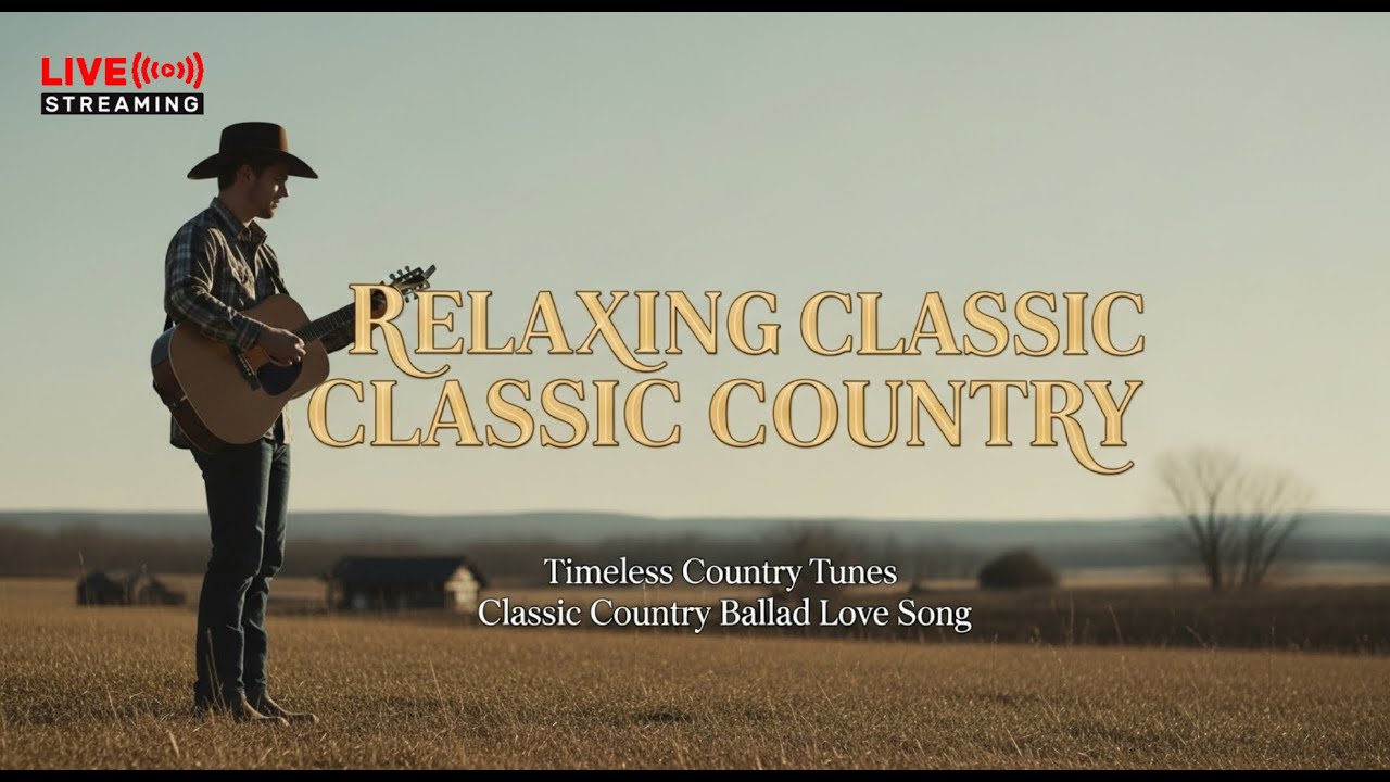 LIVE ☕ Country Acoustic Playlist | Calm Music for Coffee & Focus