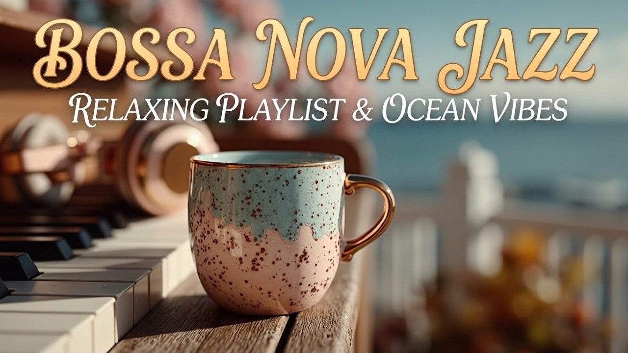 Расслабляющий босса-нова джаз - Теплая атмосфера кафе для глубокой концентрации