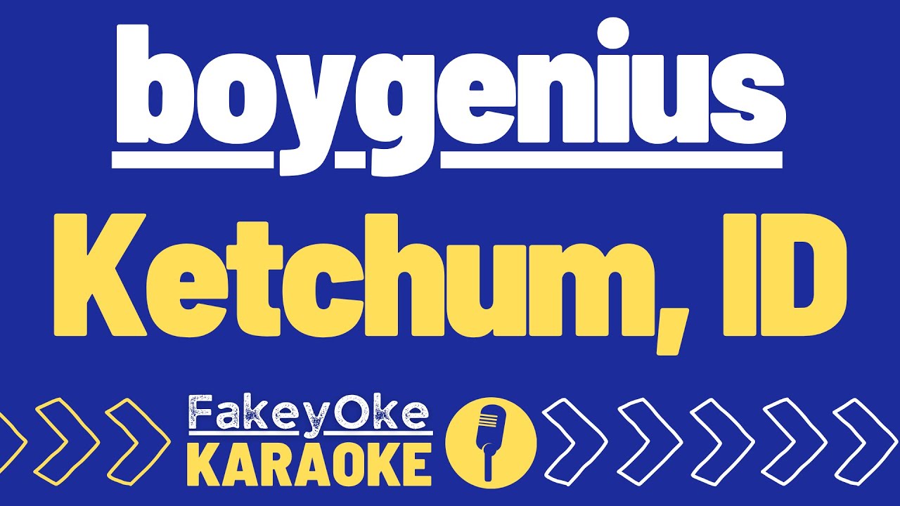 boygenius - Ketchum, ID [Karaoke]