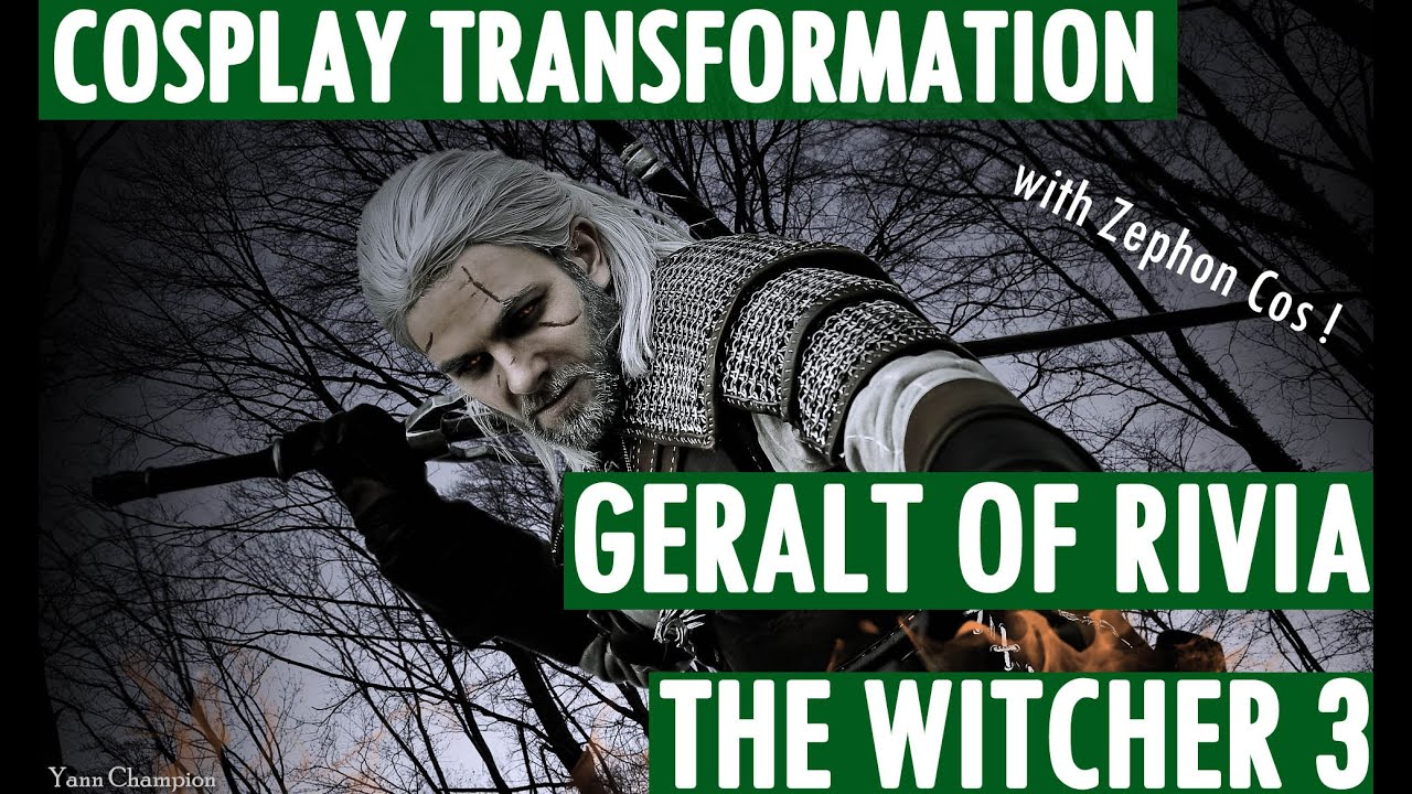 Cosplay Transformation - Geralt of Rivia -  by Zephon Cos, and Azure Cosplay