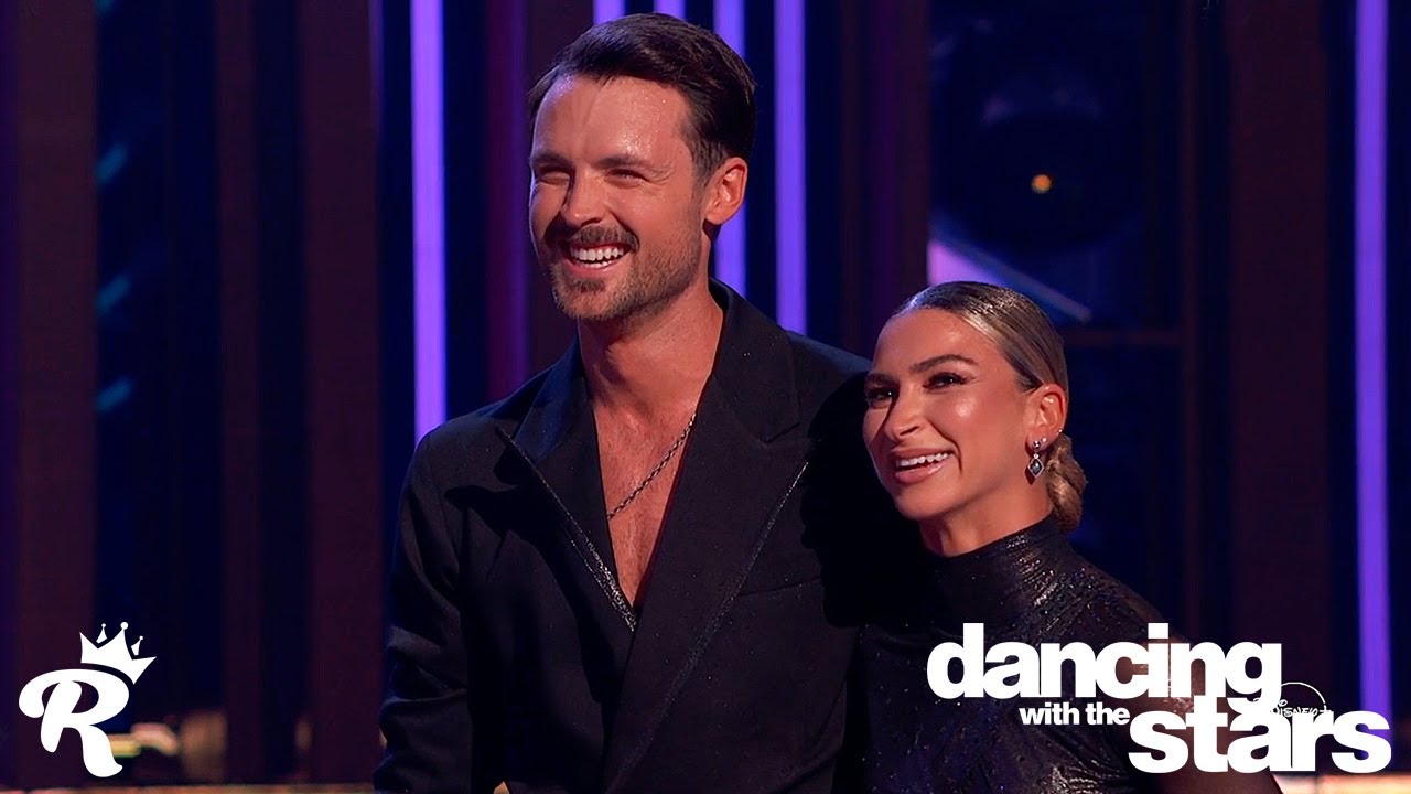 Dylan Efron & Daniella Karagach | Argentine Tango + Scores | Week 9 | Dancing With The Stars 2025