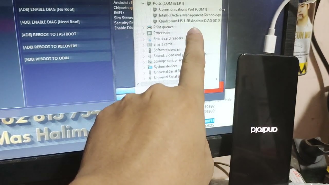 REDMI NOTE 10 SUNY IMEI BLOK.. KOLABORASI UNLOCKTOOL & CF-TOOL