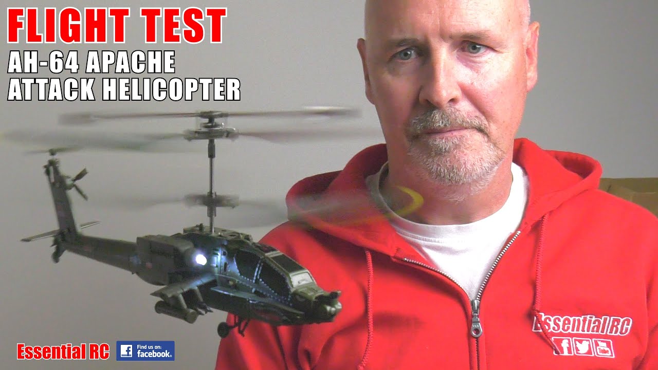 CHEAP TO BUY and EASY TO FLY !!! SYMA S109G AH-64 APACHE ATTACK HELICOPTER: ESSENTIAL RC FLIGHT TEST