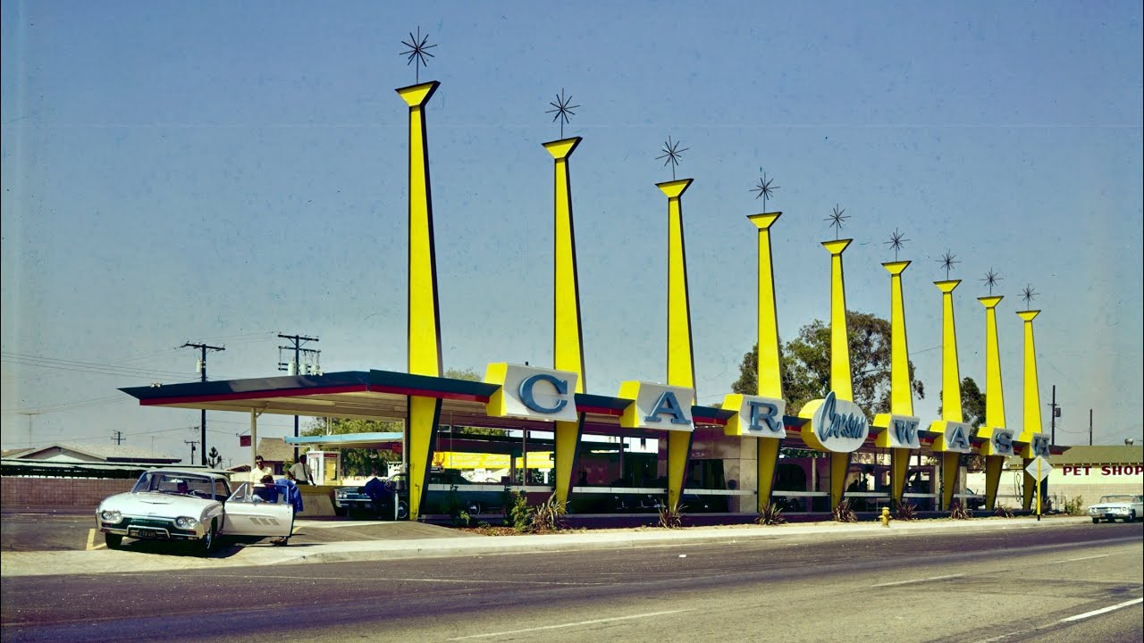 Nostalgic Flashback: Vintage Car Washes from the 1950s, 1960s and 1970s