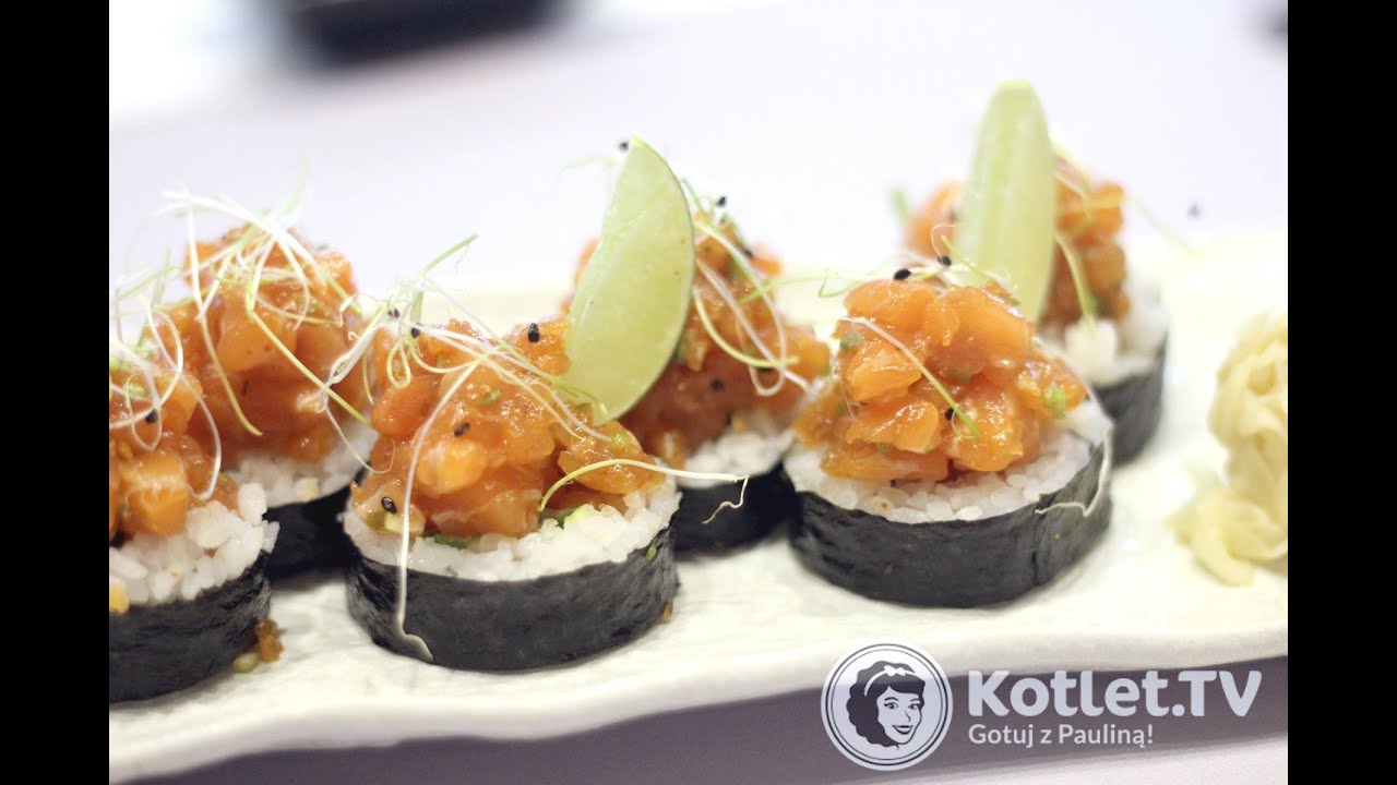 Sushi maki z tatarem
