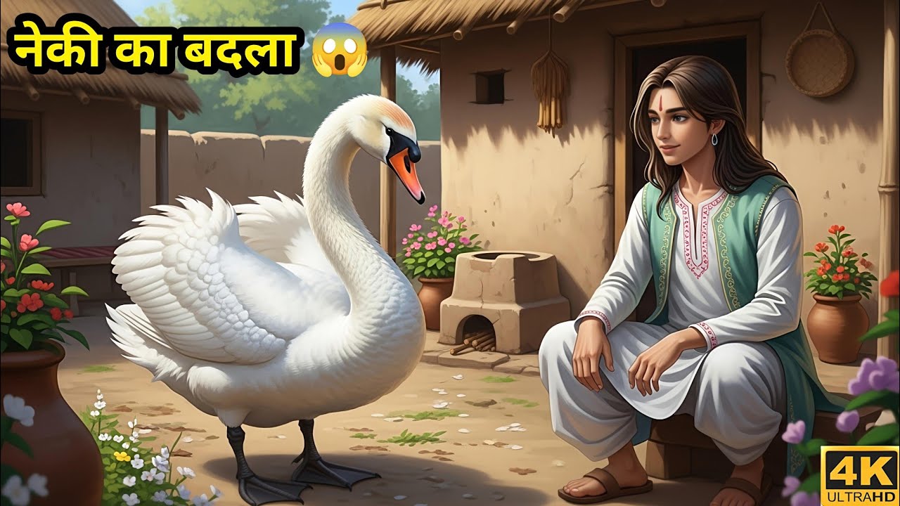 सोने के अंडे देने वाला हंस… लेकिन असली चमत्कार कुछ और था! | Hindi Story | Hindi Kahani #hindistories