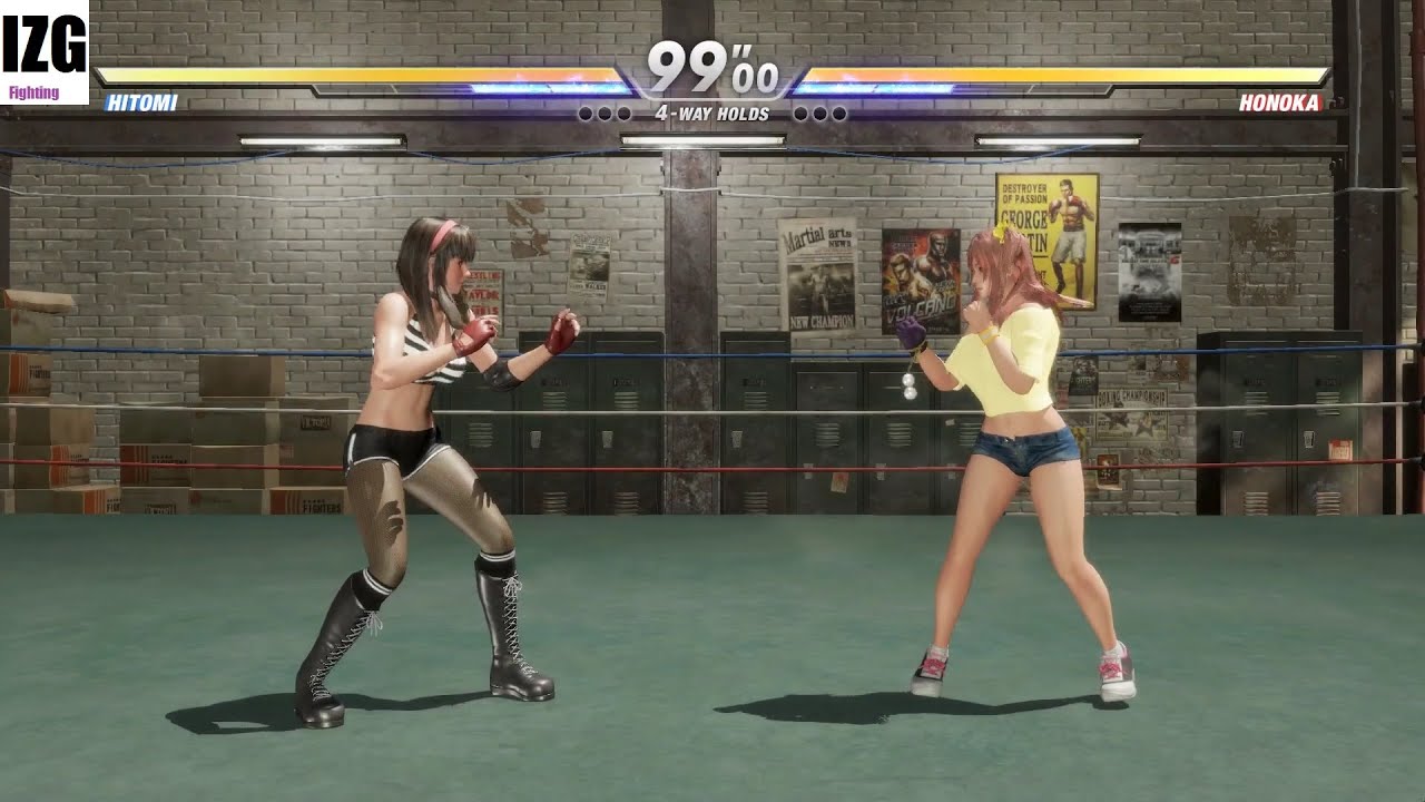 Dead Or Alive 6 - Hitomi Vs Honoka (Hardest AI)