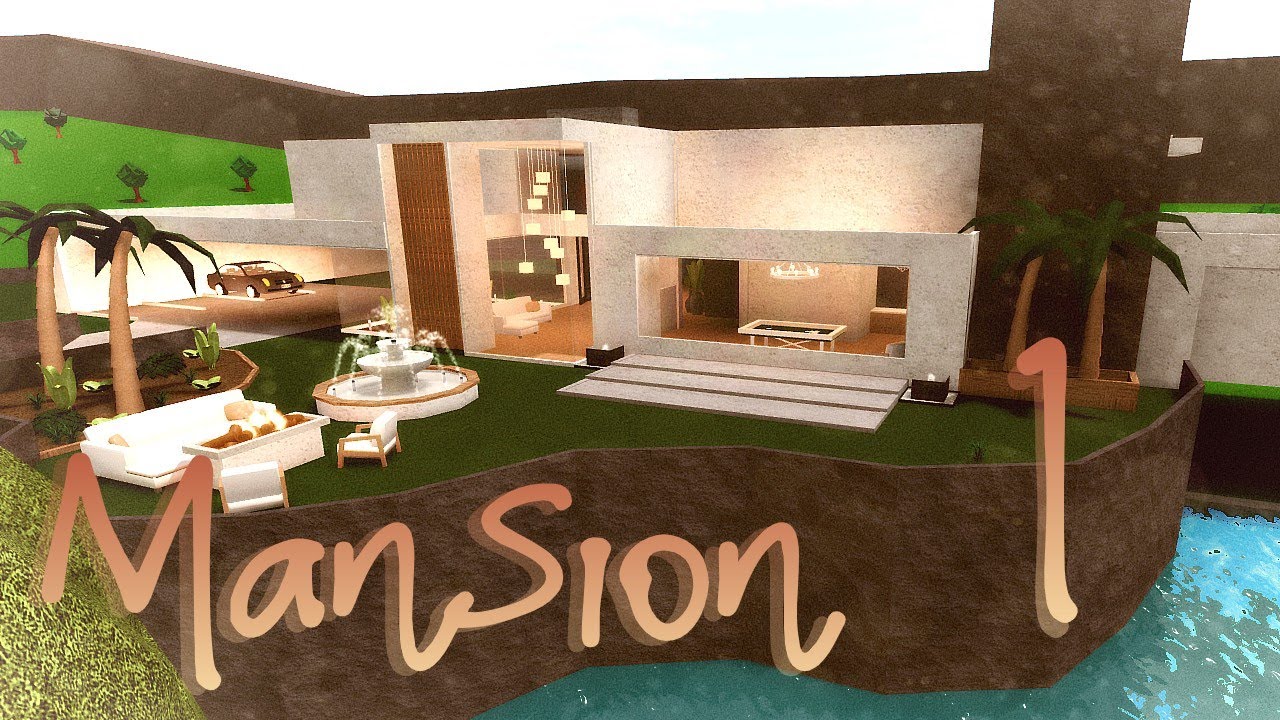 Bloxburg Mega Modern Mansion | Part 1 | ROBLOX