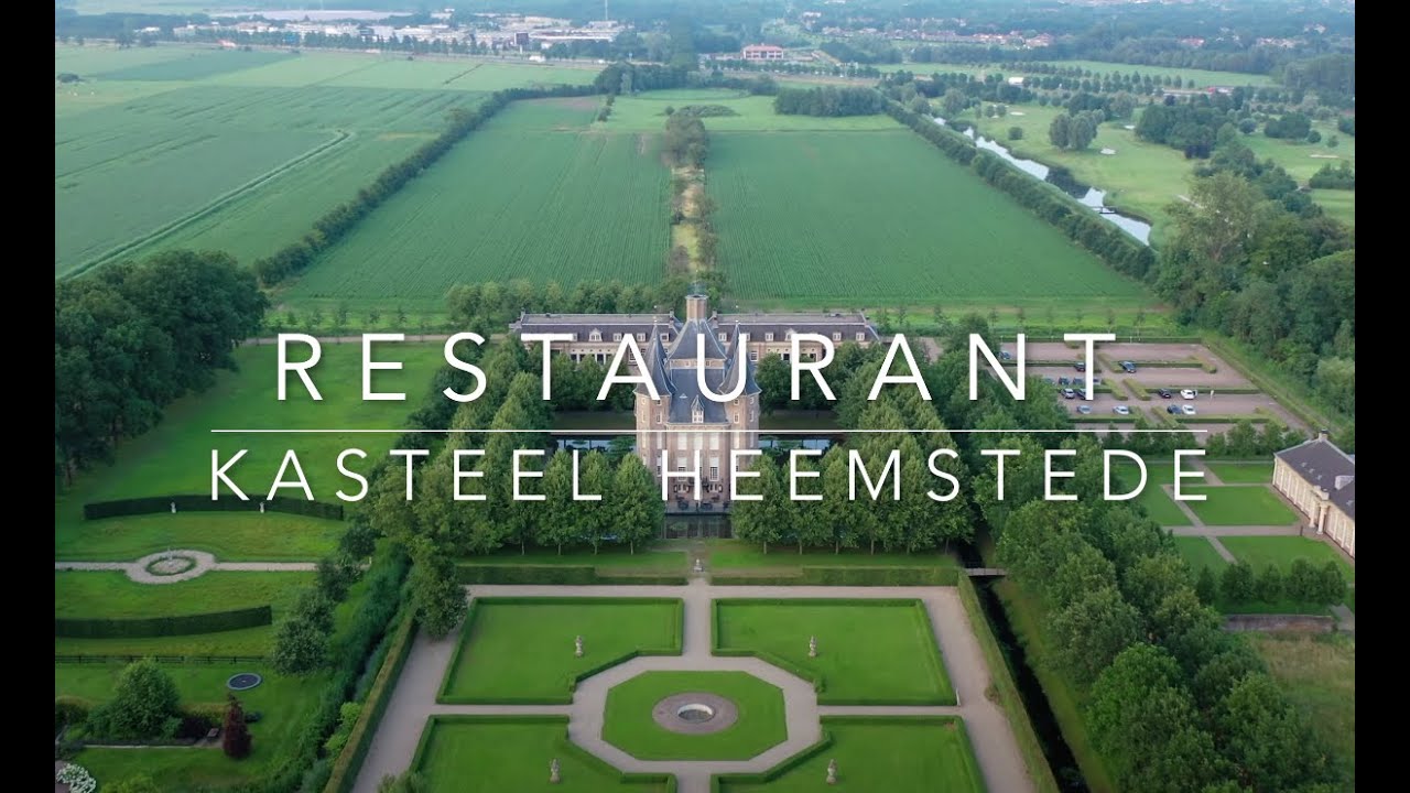 Restaurant Kasteel Heemstede | Houten | Netherlands | 4K | Drone