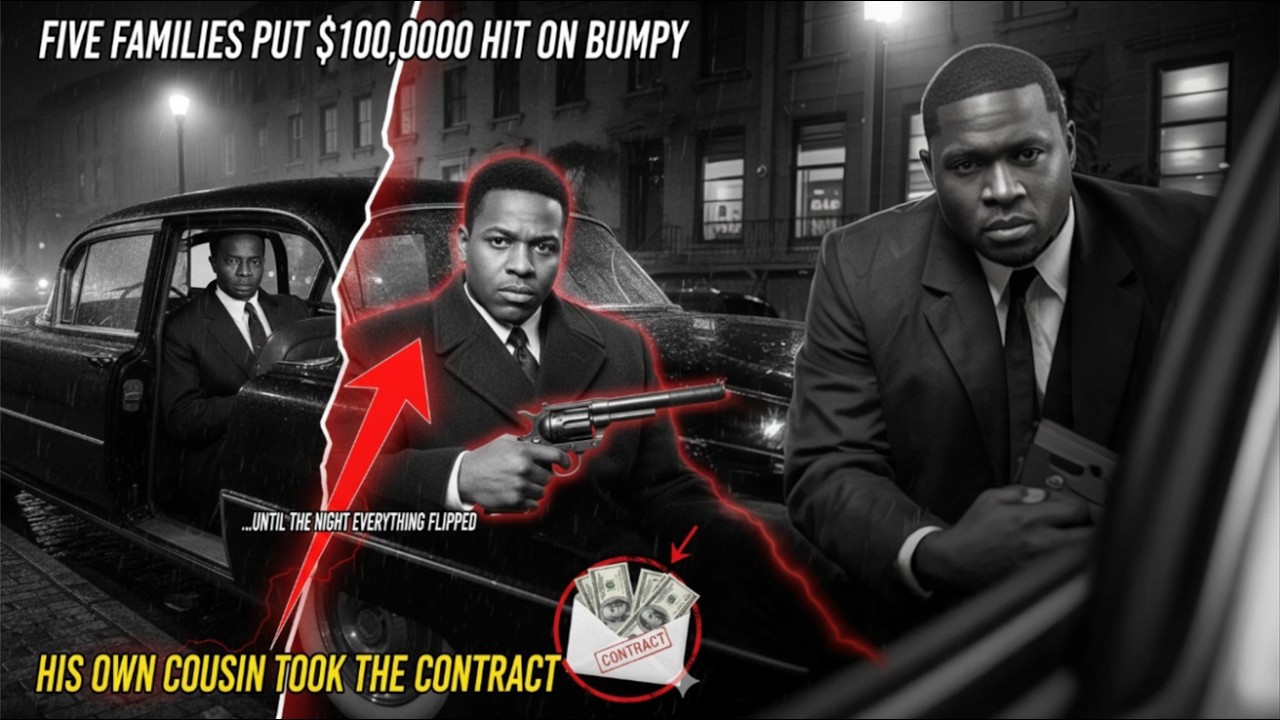Five Families Put a $100,000 Hit on Bumpy Johnson — His Own Cousin  Took the Contract… Until......