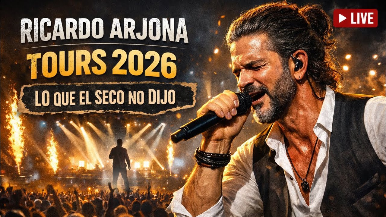 Ricardo Arjona Tours 2026 Show Completo