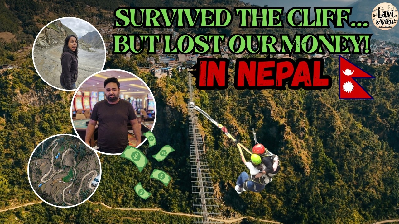 Bungee Cliffs, Muddy Roads & Casino Fails: Our Nepal Family Vlog!